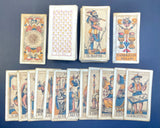 19th Century Italian Tarot Cards Bordoni c.1890 Milan Italy 78/78