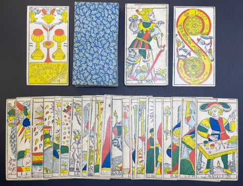 c.1840-60 Nicolas Conver Ancien Tarot de Marseille