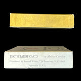 Crowley Thoth Tarot, Weiser Issued "White Box B"