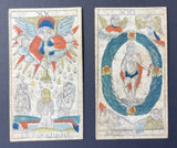 c.1845-1858 Renault Jerger Tarot de Besançon 78/78 cards