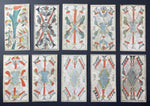c.1845-1858 Renault Jerger Tarot de Besançon 78/78 cards