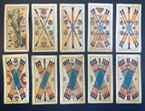 19th Century Italian Tarot Cards Bordoni c.1890 Milan Italy 78/78
