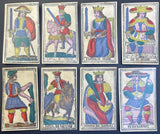 19th Century Italian Tarot Cards c.1880 Vallo Italy 78/78