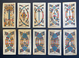 19th Century Italian Tarot Cards Bordoni c.1890 Milan Italy 78/78