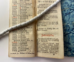 1781 Strasbourg Sackkalender