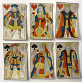 c.1850 Parisian Playing Cards  52/52 Standing Courts
