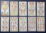 c.1845-1858 Renault Jerger Tarot de Besançon 78/78 cards