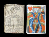 c.1800 Hall London Playing Cards w/ wrapper 52/52
