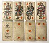 c.1885 Austrian Tarock Tarot Titze & Schinkay 53/54 Vienna