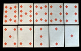 c.1870 De La Rue English Playing Cards 52/52