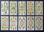 c.1860 Épinal Tarot, Pellerin & Cie. 78/78