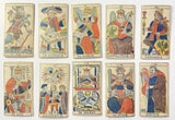 c.1870 Gassmann Swiss Tarot de Marseille Complete