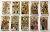 c.1850 Gassmann Swiss Tarot de Marseille Complete