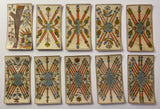 c.1850 Gassmann Swiss Tarot de Marseille Complete