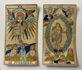 c.1850 Gassmann Swiss Tarot de Marseille Complete