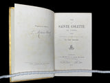 1857 Vie de Sainte Colette, by Noailles