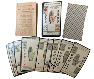 c.1930 Nouveau Jeu De La Main Antique Palmistry Cards