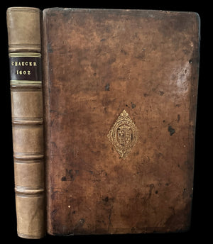 1602 Workes of Geffrey Chaucer Bishop iImprint