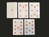 c.1830 Hunt & Sons Playing Cards London 32/32 Painted Stencil Small Format Rare