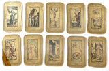 c.1890 Grand Etteilla Tarot Type II Cards, published by Z. Lismon, Paris