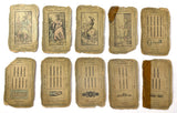 c.1890 Grand Etteilla Tarot Type II Cards, published by Z. Lismon, Paris