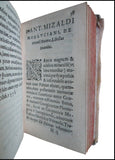 1558 De Arcanis Naturae by Mizauld 1st Ed