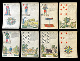 c.1850 Fortune Telling Cards DaveLuy 32/36