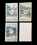 c.1885 Swiss Costumes Playing Cards 50/52 Partial