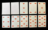 c.1885 Swiss Costumes Playing Cards 50/52 Partial