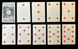 c.1885 Swiss Costumes Playing Cards 50/52 Partial
