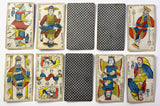 c.1904 Guglielmo Murari Tarot Piemontese 72/78 Cards Partial