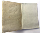 c.1741 Prophéties Thomas-Joseph Moult Nostradamus Marbled Boards