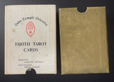 1970 Aleister Crowley Thoth Tarot