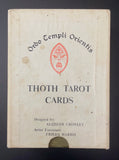1970 Aleister Crowley Thoth Tarot
