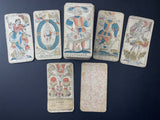 c.1845-1858 Renault Jerger Tarot de Besançon 75/78 cards