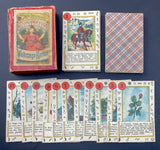 c.1885 Mlle. Lenormand Wahrsagekarten Cards