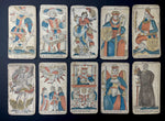 c.1845-1858 Renault Jerger Tarot de Besançon 75/78 cards