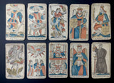 c.1845-1858 Renault Jerger Tarot de Besançon 75/78 cards