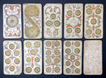 c.1845-1858 Renault Jerger Tarot de Besançon 75/78 cards