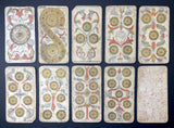 c.1845-1858 Renault Jerger Tarot de Besançon 75/78 cards
