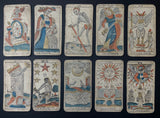 c.1845-1858 Renault Jerger Tarot de Besançon 75/78 cards