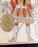 c1820-30 French Playing Cards Paris Pattern Gatteaux 52/52 Old Rare Standing Courts