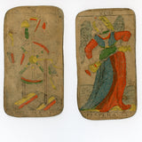 c.1839 Tarot Marseille Suzanne Bernardin/Bernardin Suzanne 12 cards