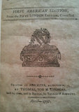 1797 DIALOGUES OF THE DEAD, Lyttleton, 1st American Ed.