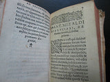 De Arcanis Naturae (1558) MIZAULD 1st Ed.