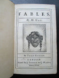 1700s Fables by Mr. Gay, 2 Volume, Engravings