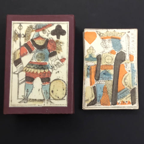 c.1760 Auvergne Playing Cards Clermont France 32/32