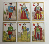 c.1870 DaveLuy Playing Cards, 52/52 Cards Standing Courts