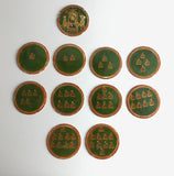 c.1900 "Moghul Ganjifa", 90/96 cards