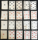 Old Miniature Playing Cards Napoleonic c.1800 Paris Pattern Pennyprints